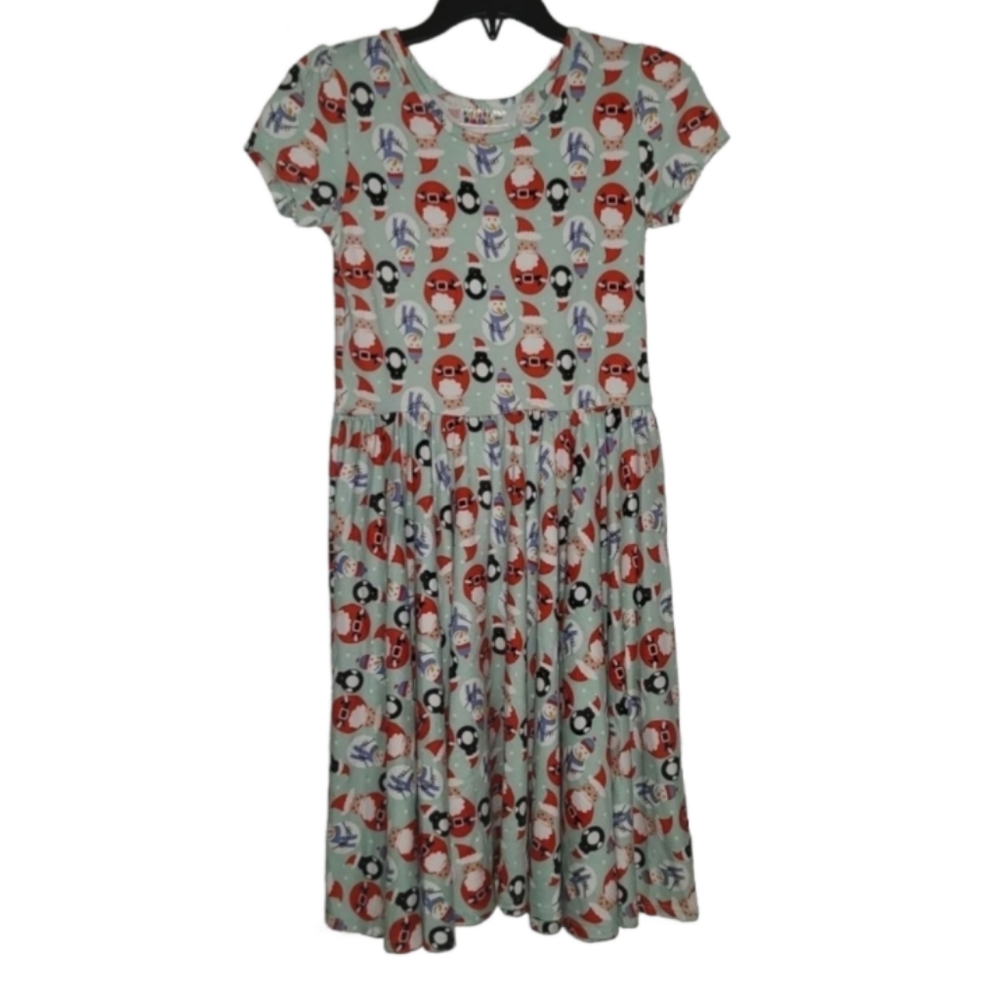 ⛄️🎅 New DotDotSmile Christmas Santa Snowman Dress 8/10